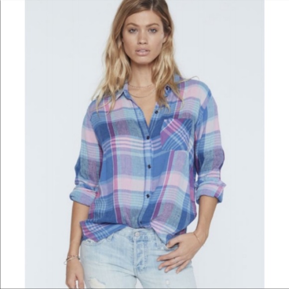 Rails Tops - Rails Charli button down shirt Laguna Coast size XS
